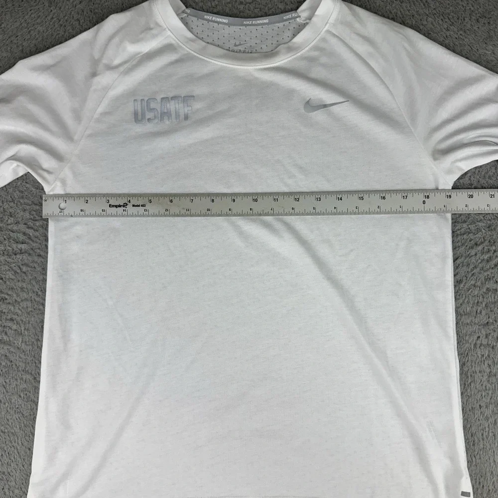 Nike Dri Fit Breathe Tailwind Running‎ Shirt Long Sleeve Usatf Womens Medium M